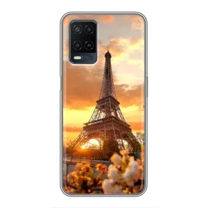 Чехол Эйфелева Башня для OPPO A54 - (AlphaPrint) (Солнечная башня)