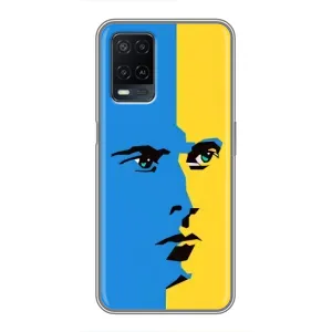 Украинские Чехлы для OPPO A54 с картинкой УПА (AlphaPrint) (Степан Бандера)