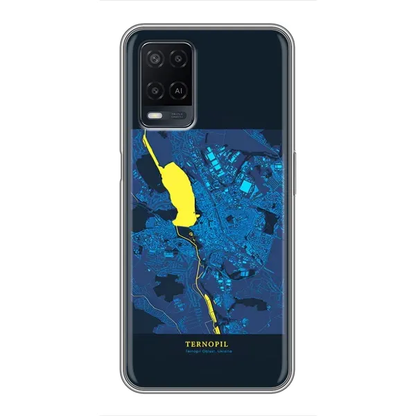 Чохол з принтом «Тернопіль» для OPPO A54