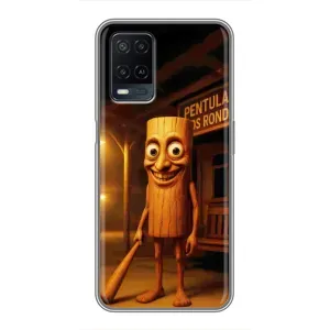 Чехол с мемом Тралалело тралала на OPPO A54 (Тунг тунг сахур)