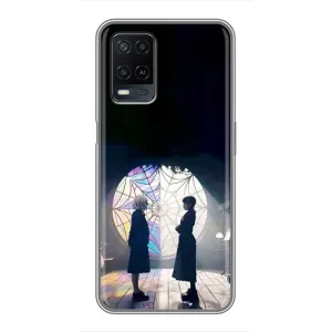 Чехлы Венсдей на OPPO A54 Уэнсдей (AlphaPrint) (Уэнздей и Инид)