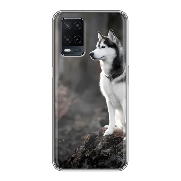 Чехол с принтом «Верный пес» для OPPO A54