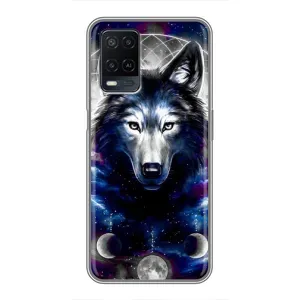 Защитные чехлы для Оппо А54 (AlphaPrint) (ХИТ продаж) ВОЛК (Волк)