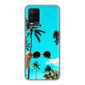 Силиконовый чехол с КАРТИНКАМИ лето для OPPO A54 (AlphaPrint) (Взгляд лето)