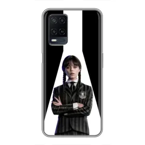 Чехлы Венсдей на OPPO A54 Уэнсдей (AlphaPrint) (W-Wednesday)
