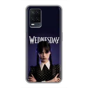 Силиконовый чехол с картинкой для OPPO A54 (Wednesday)