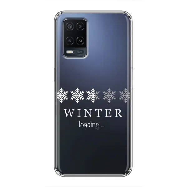 Чехол с принтом «Winter loading» для OPPO A54
