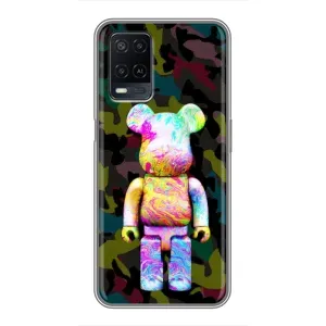 Чехлы для OPPO A54 - Bearbrick Louis Vuitton (PREMIUMPrint) (Яркий Bearbrick)