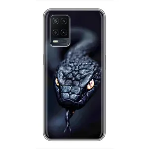 Чохол з картинкою 'Хижаки' для OPPO A54 (Чорна змія)