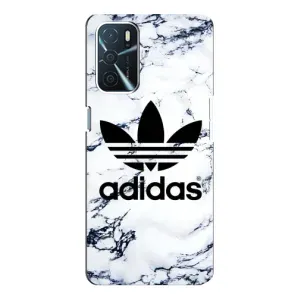 Чохли Адидас для Oppo a54s (AlphaPrint) (Адідас на мраморі)