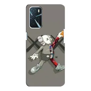 Чехлы для Oppo a54s - Bearbrick Louis Vuitton (PREMIUMPrint) (Беарбрик Джордан)