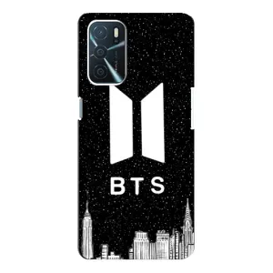 Чохли BTS для Oppo a54s (AlphaPrint) (БТС Лого)