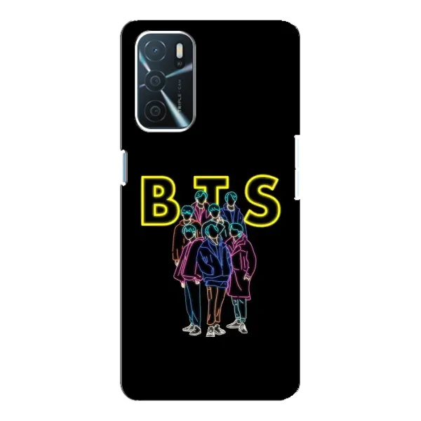 Чехол с принтом «BTS стайл» для OPPO A54s
