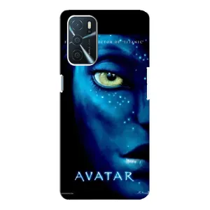 Чохли з фільму АВАТАР для Oppo a54s (AlphaPrint) (око Аватара)