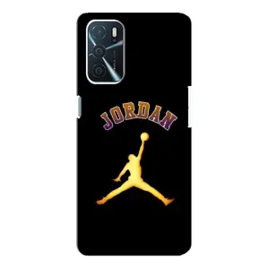 Чохли для Oppo a54s - з картинкою JORDAN (AlphaPrint) (Jordan Gold)