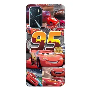 Силіконовий чохол Маквін для Oppo a54s (Колаж Блискавка Маквін)
