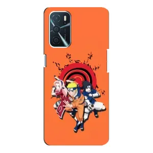 Naruto Anime Чохли для OPPO a54s (AlphaPrint) (команда Наруто)