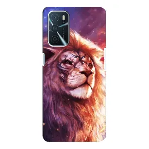 Чохол з картинкою ЛЕВ для Oppo a54s (VPrint) (Красочний Лев)