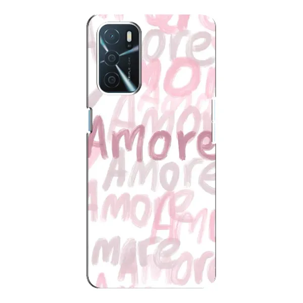 Чехол с принтом «Аморе любовь» для OPPO A54s Чехол с принтом «Аморе любовь» для OPPO A54s