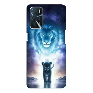 Чохол з картинкою ЛЕВ для Oppo a54s (VPrint) (Маленький лев)