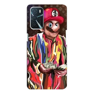 Брендновые Чехлы для Oppo a54s - (PREMIUMPrint) (Mario LV)