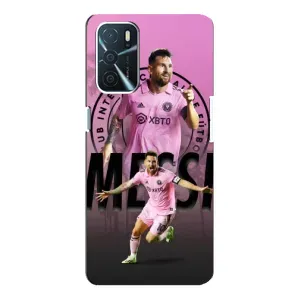 Чехлы для Оппо А54с - Лео Месси Маями (Messi Miami)