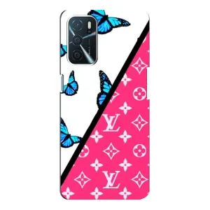 Брендновые Чехлы для Oppo a54s - (PREMIUMPrint) (Мода LV)