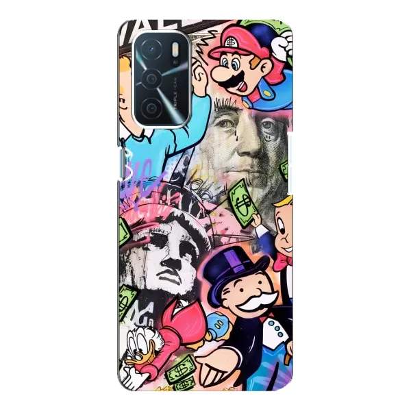 Чохол з принтом «Monopoly man» для OPPO A54s