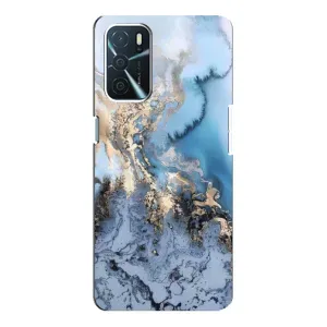 Мраморний чехол на Oppo a54s (VPrint) (Ніжний мрамор)
