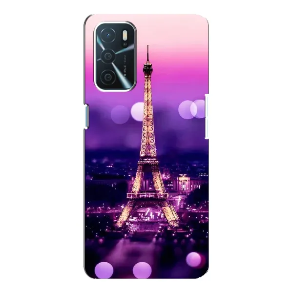 Чехол с принтом «Париж Башня» для OPPO A54s