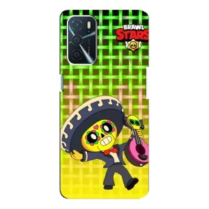 Чехлы Brawl Stars для Oppo a54s (AlphaPrint) (Поко в самбреро)