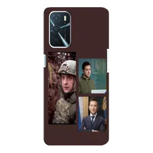 Чохол для Oppo a54s (AlphaPrint - с принтом Зеленського) (Президент)