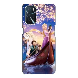 Чохол для дитини на OPPO a54s (VPrint) (Рапунцель і Флінн)