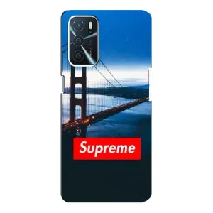 Чеохол для Oppo a54s з картинкою Supreme (AlphaPrint) (Стиль Supreme)
