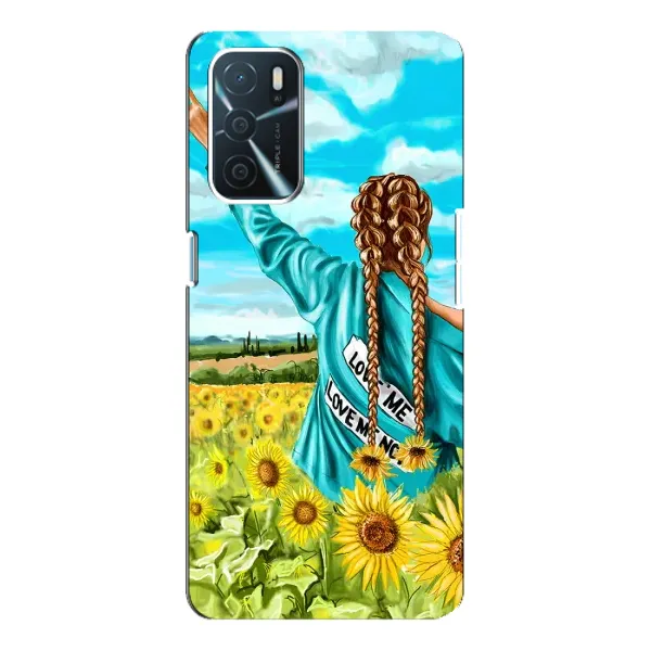 Чохол з принтом «Україночка» для OPPO A54s