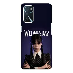 Силиконовый чехол с картинкой для Oppo a54s (Wednesday)
