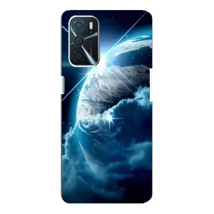Космічні Чохли для OPPO a54s (VPrint) (Земля з космоса)