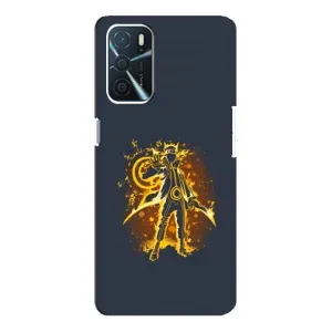 Naruto Anime Чохли для OPPO a54s (AlphaPrint) (золотий Наруто)