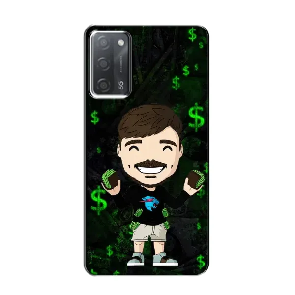 Чехол с принтом «Блогер Beast» для OPPO A55