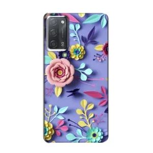 Чохли з квітами для OPPO A55 (VPrint) (Дизайн квітів)