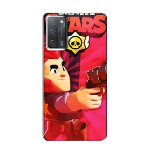 Чехол для OPPO A55 Бравл Старс (VPrint) (Дуелянт Кольт)