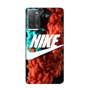 Чохол для OPPO A55 - з принтом Найк (AlphaPrint) (Димчастий найк)