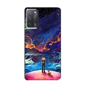 Космічні Чохли для ОППО A55 (VPrint) (Вид Галактики)