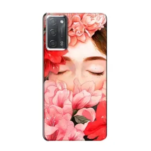 Чехлы (ART) Цветы на OPPO A55 (VPrint) (Очі в квітах)