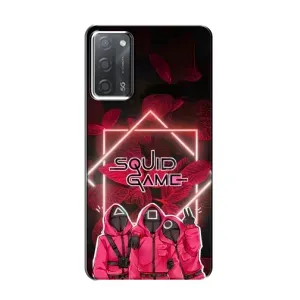 Чохол Гра в кальмара для OPPO A55 (Охоронці Гра кальмара)