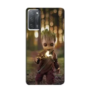 Чохол МАРВЕЛ для      ОППО A55 (AlphaPrint) (I am Groot)