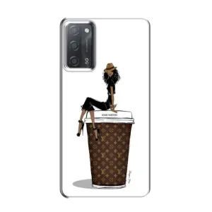 Чохли Луі Вітон для OPPO A55 (AlphaPrint - LOUIS VUITTON) (кава LOUIS VUITTON)