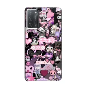 Чохол з кроликом Куромі на OPPO A55 (Колаж Куромі)