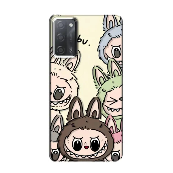 Чехол с принтом «Золотая обезьяна Bored Ape» для OPPO A55