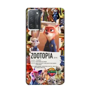 Чохол з принтом «Постер Зоотрополіс» для OPPO A55
